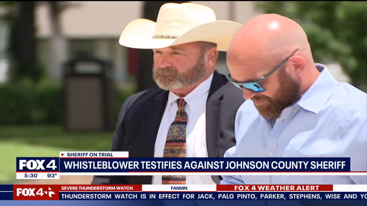 Whistleblower testifies against Johnson County Sheriff
