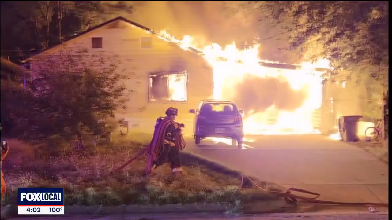 Fireworks may have destroyed Forth Worth family's home