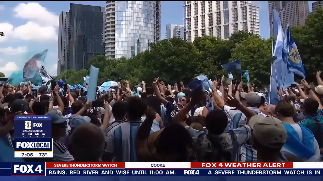 Argentina draws huge crowd as Messi eyes World Cup record