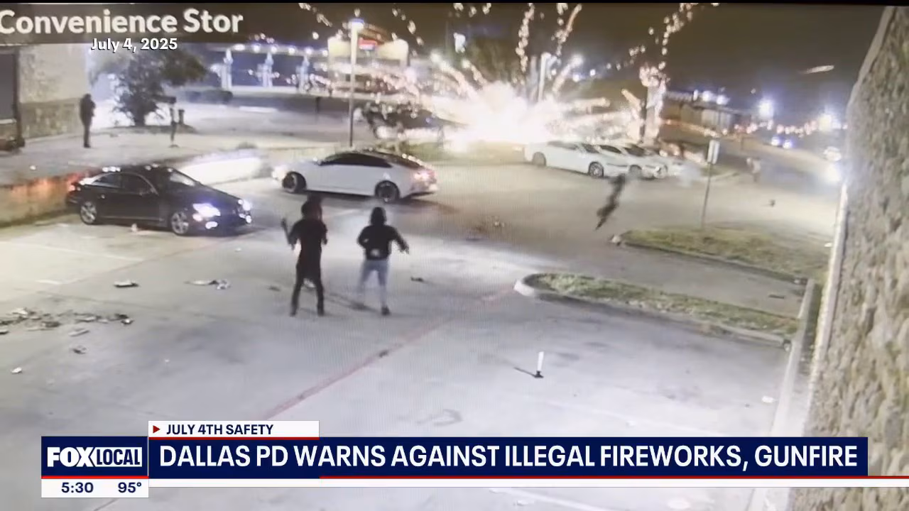 DPD warns against illegal fireworks, gunfire