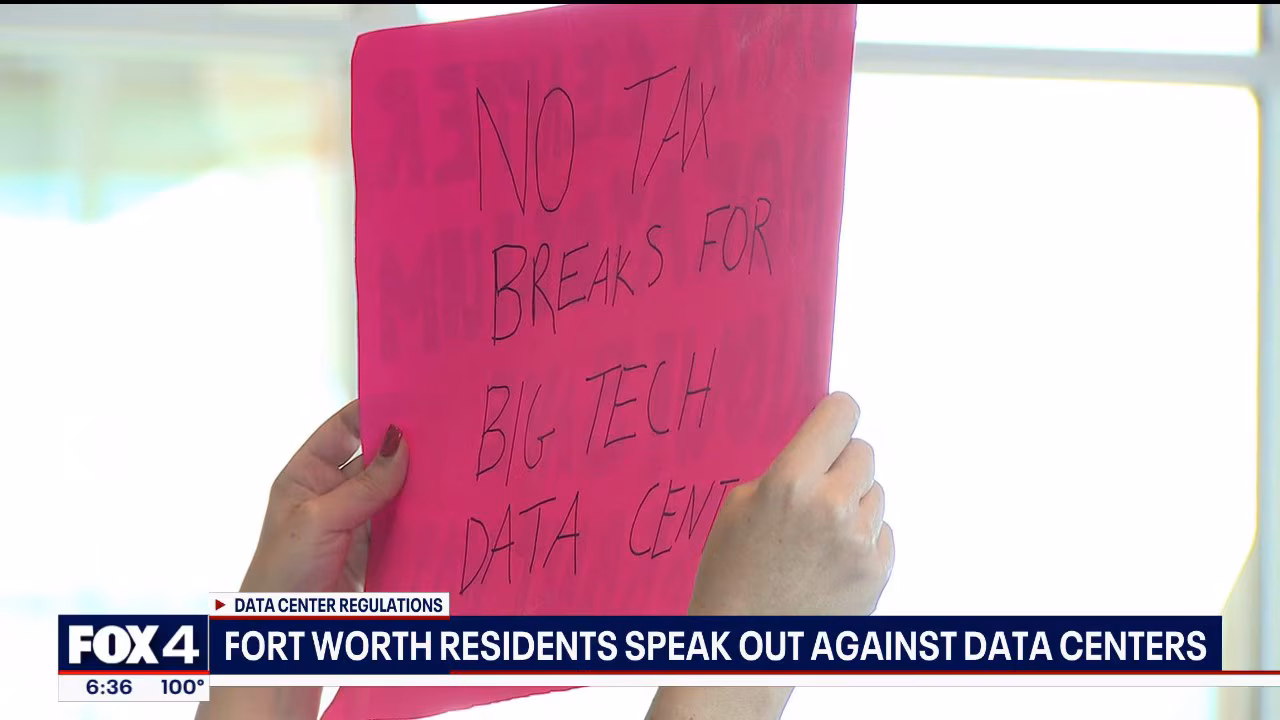 Fort Worth zoning committee votes against data center restrictions